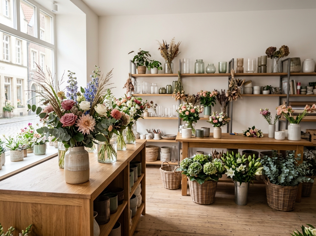Einblick in den Betrieb von Blumen Aurelia