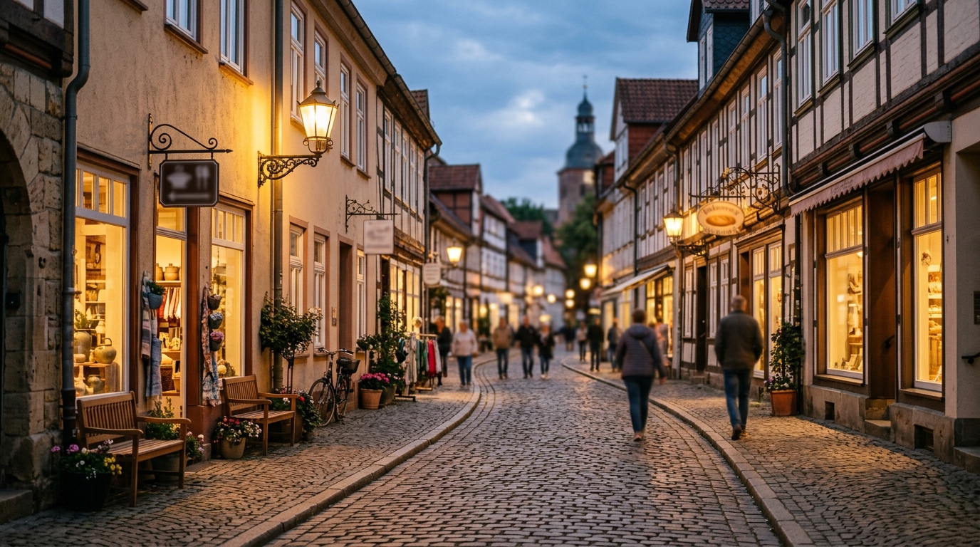 Symbolbild einer Altstadt — Website-Vorschau für Betriebe in Bad Bevensen