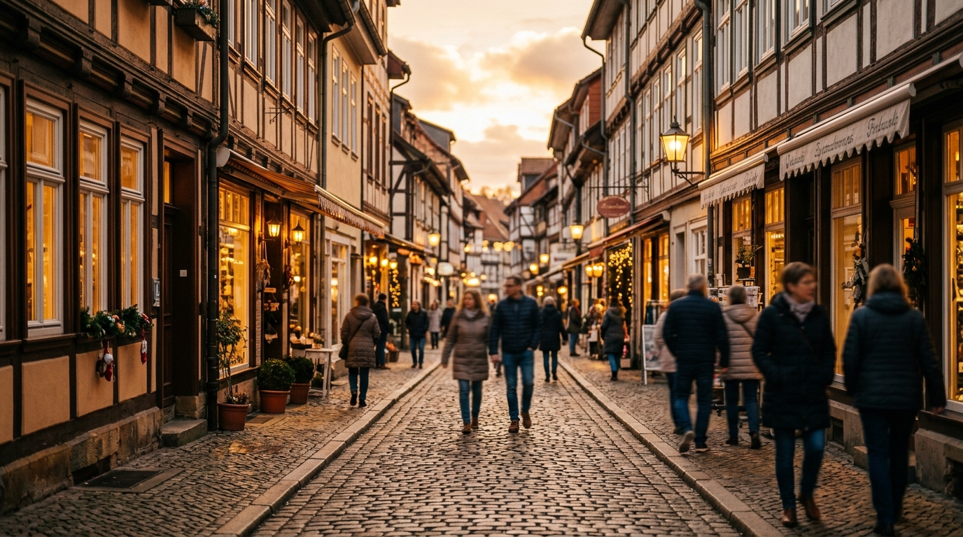Symbolbild einer Altstadt — Website-Vorschau für Betriebe in Bad Harzburg