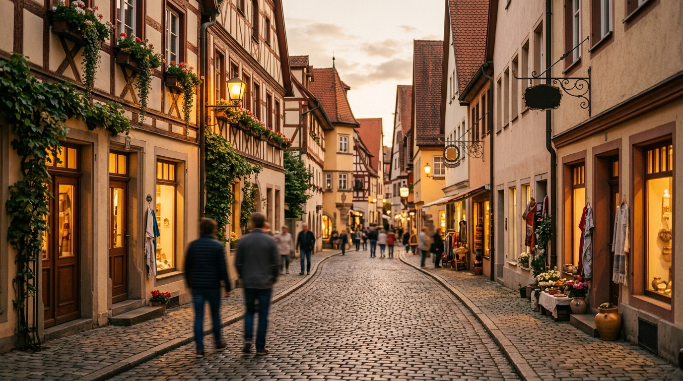 Symbolbild einer Altstadt — Website-Vorschau für Betriebe in Bad Wörishofen