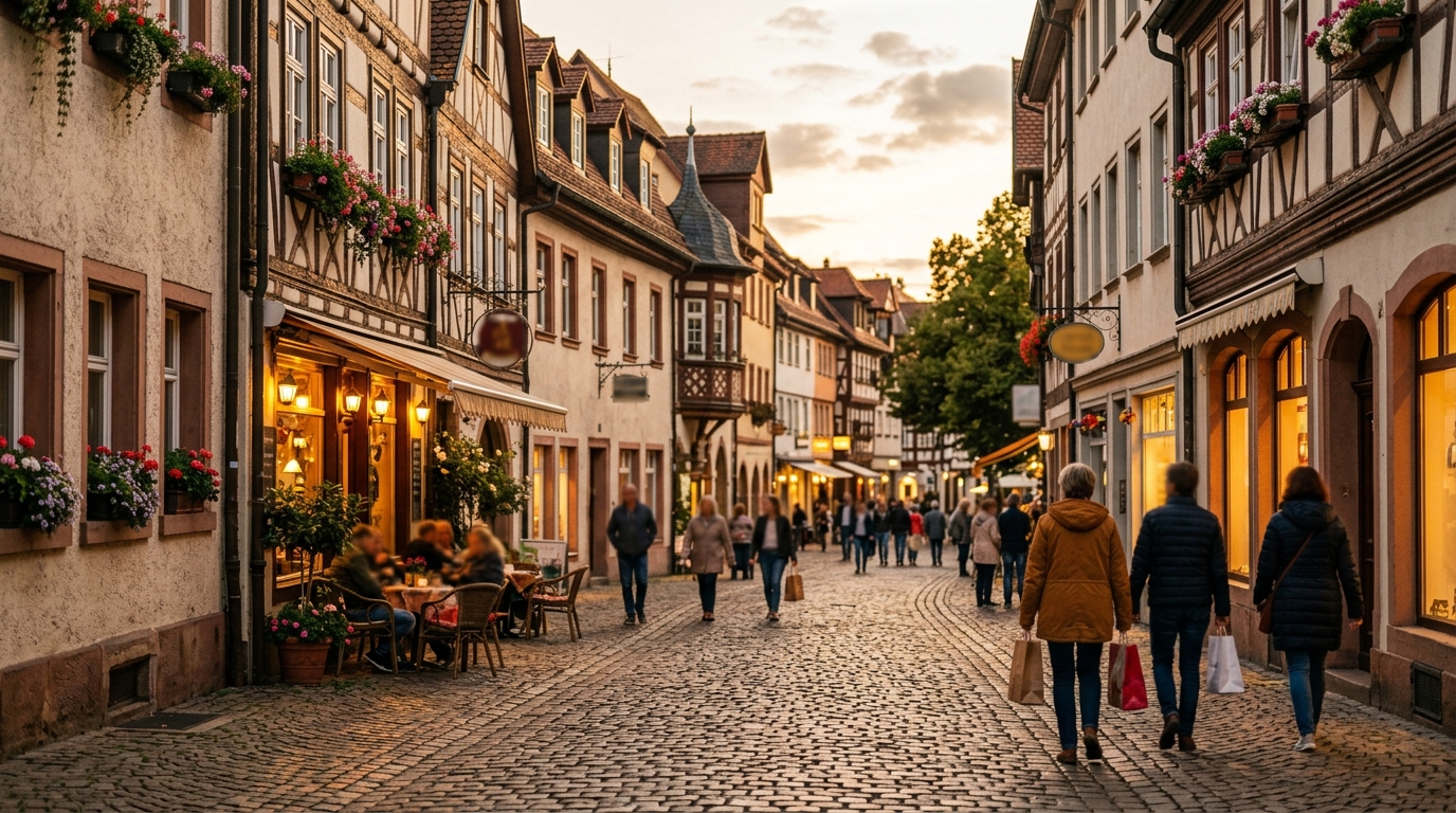 Symbolbild einer Altstadt — Website-Vorschau für Betriebe in Balingen