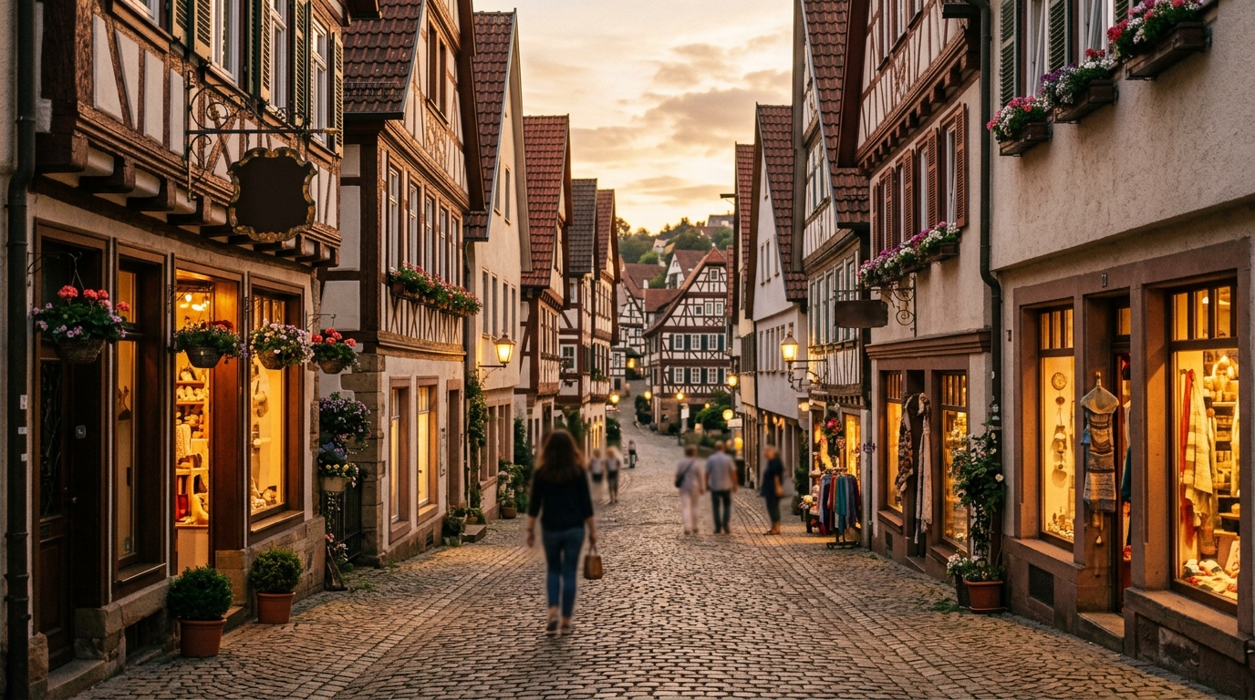 Symbolbild einer Altstadt — Website-Vorschau für Betriebe in Calw