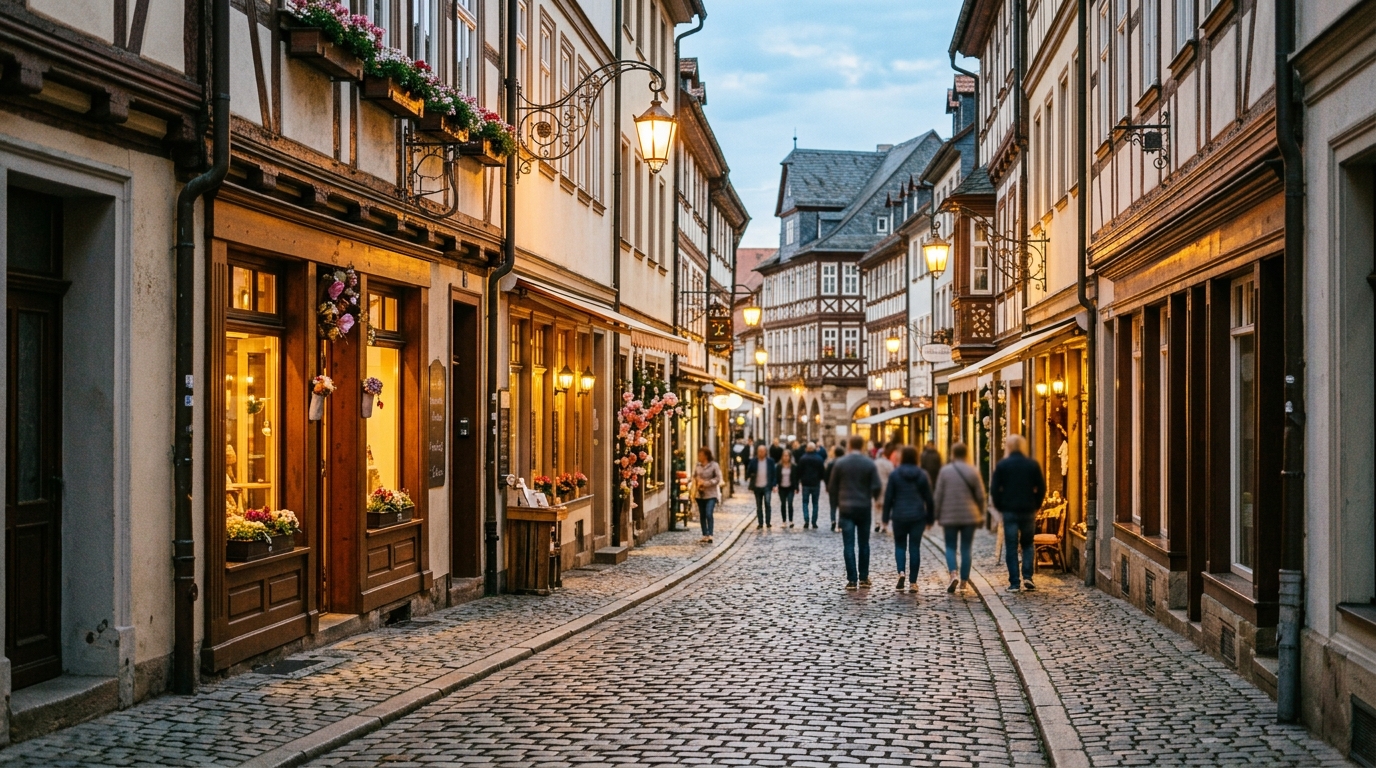 Symbolbild einer Altstadt — Website-Vorschau für Betriebe in Coburg