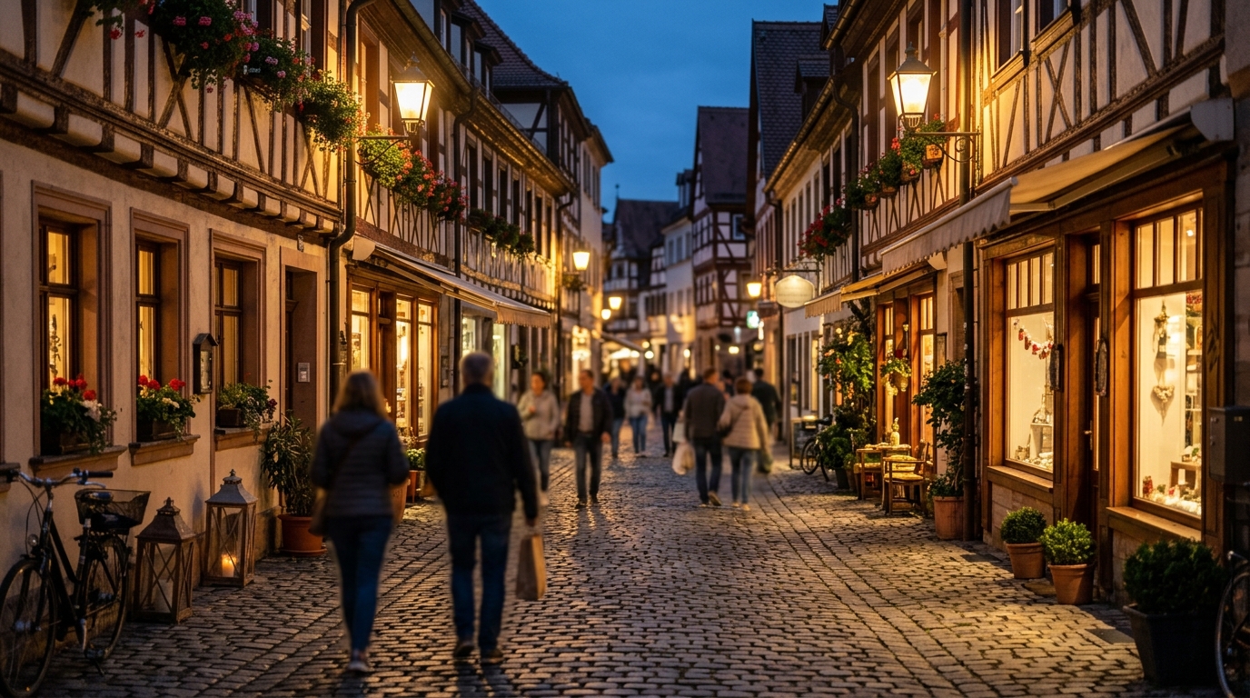 Symbolbild einer Altstadt — Website-Vorschau für Betriebe in Forchheim