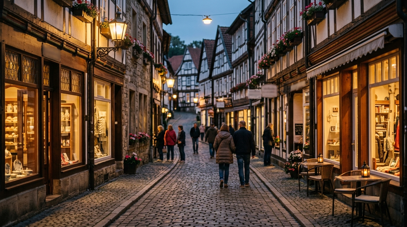 Symbolbild einer Altstadt — Website-Vorschau für Betriebe in Horn-Bad Meinberg