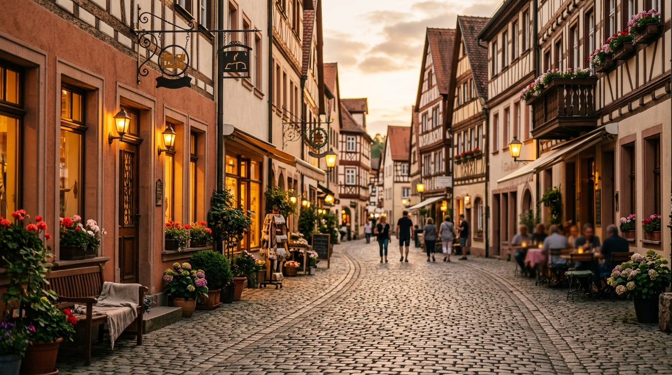 Symbolbild einer Altstadt — Website-Vorschau für Betriebe in Kaufbeuren