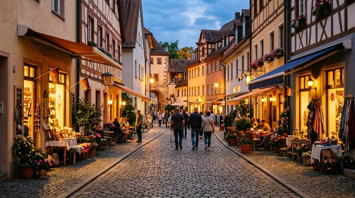 Symbolbild einer Altstadt — Website-Vorschau für Betriebe in Kempten (Allgäu)