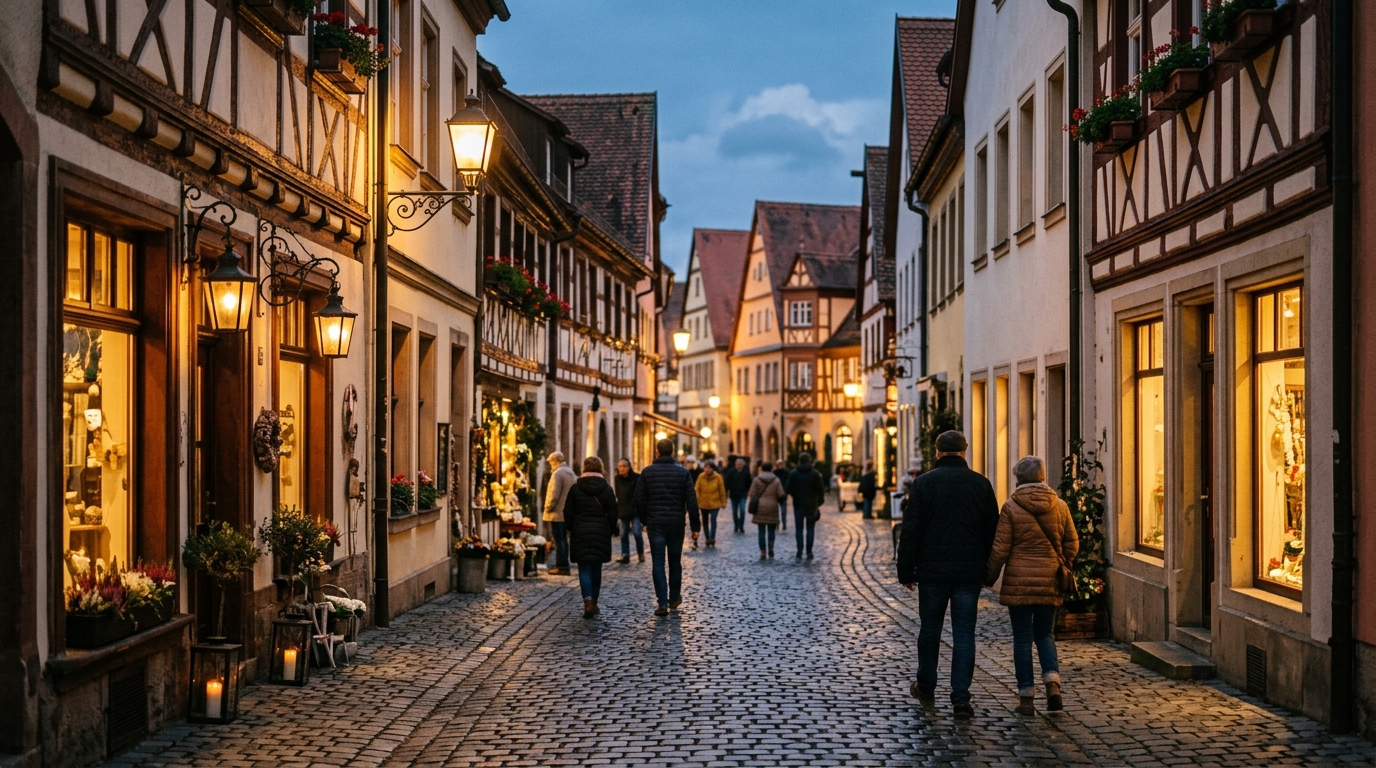 Symbolbild einer Altstadt — Website-Vorschau für Betriebe in Kulmbach