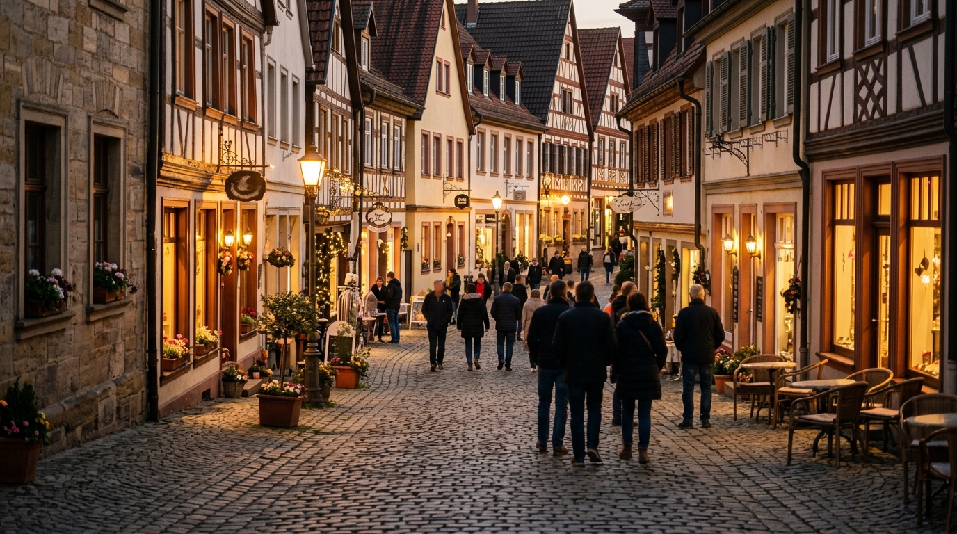 Symbolbild einer Altstadt — Website-Vorschau für Betriebe in Lichtenfels