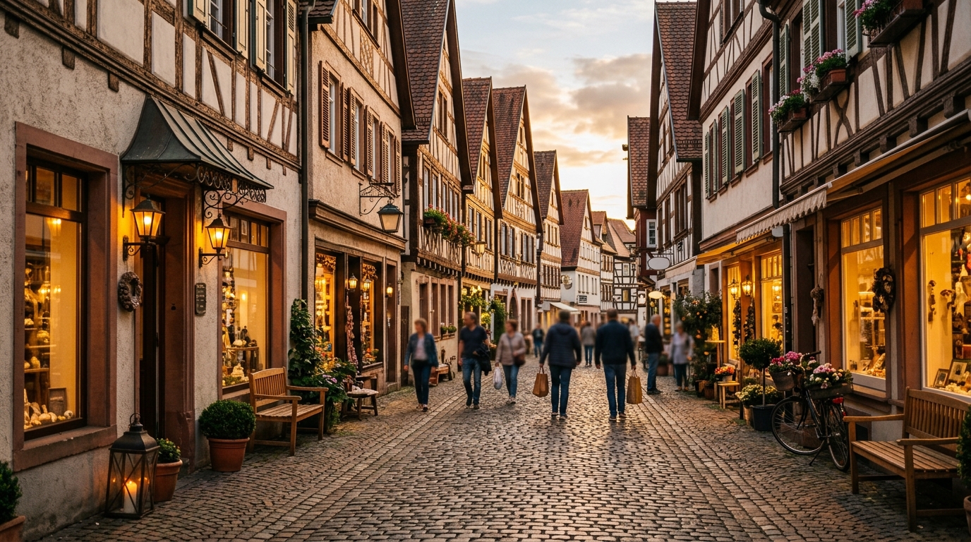 Symbolbild einer Altstadt — Website-Vorschau für Betriebe in Nagold