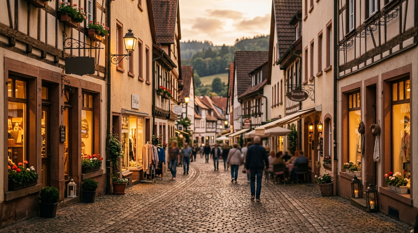 Symbolbild einer Altstadt — Website-Vorschau für Betriebe in Oberndorf am Neckar