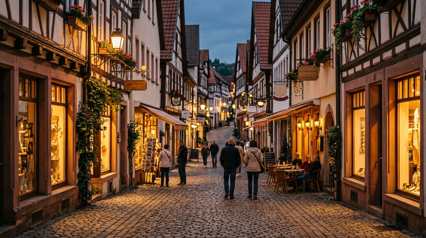 Symbolbild einer Altstadt — Website-Vorschau für Betriebe in Pfalzgrafenweiler