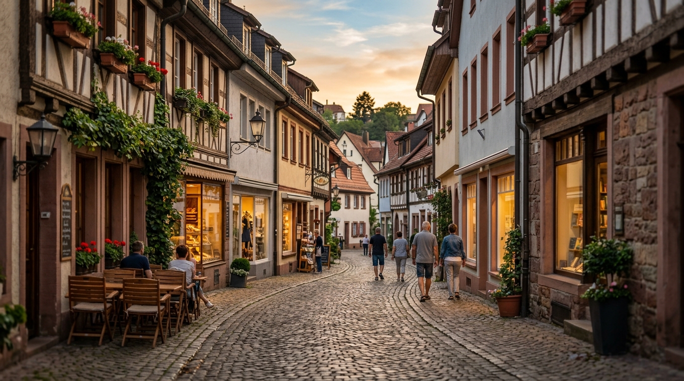 Symbolbild einer Altstadt — Website-Vorschau für Betriebe in Schramberg