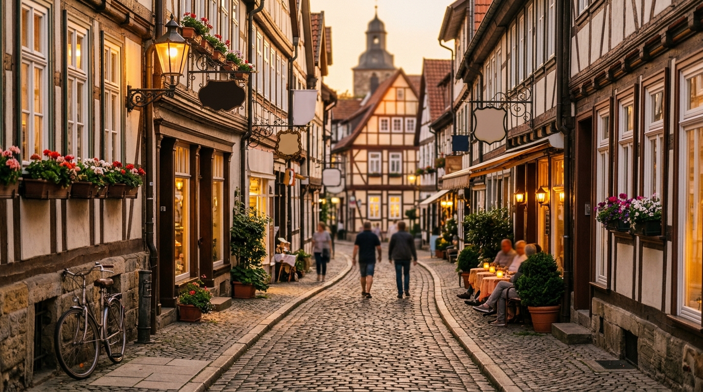 Symbolbild einer Altstadt — Website-Vorschau für Betriebe in Seesen