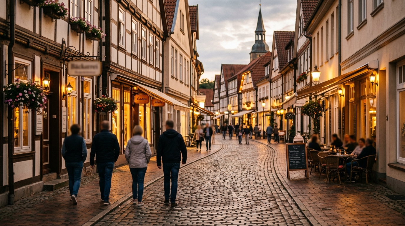 Symbolbild einer Altstadt — Website-Vorschau für Betriebe in Winsen (Luhe)